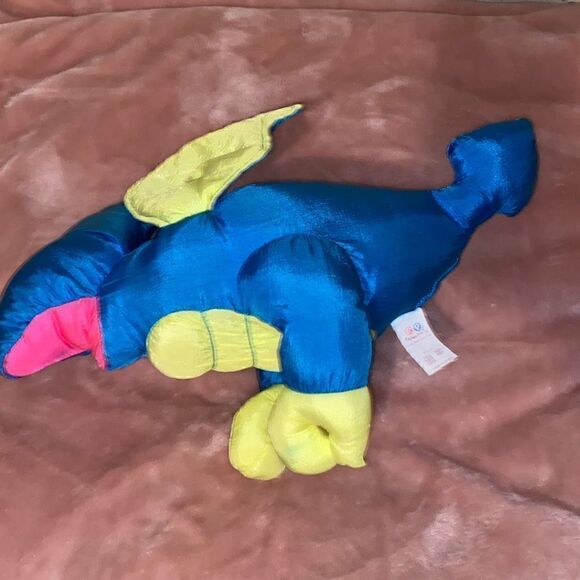 Vintage Fisher price Roaring Dinosaur Pterodactyl Dragon Puffalump - Picture 7 of 7